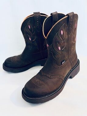 JUSTIN GEMMA SHETLAND 8” WESTERN Boots